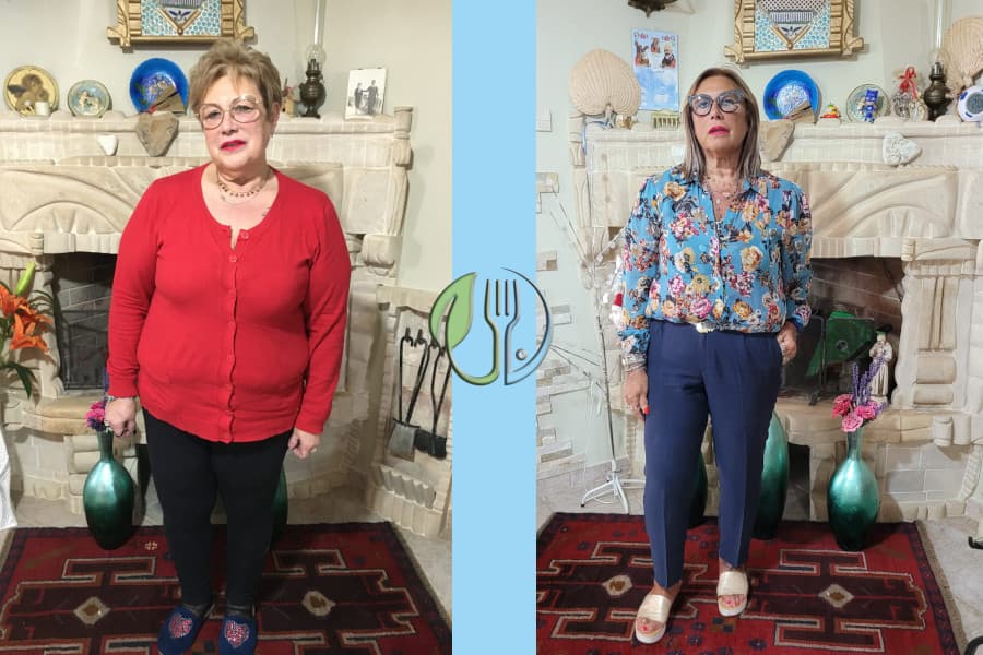 Margherita, Dalla taglia 56 alla 46